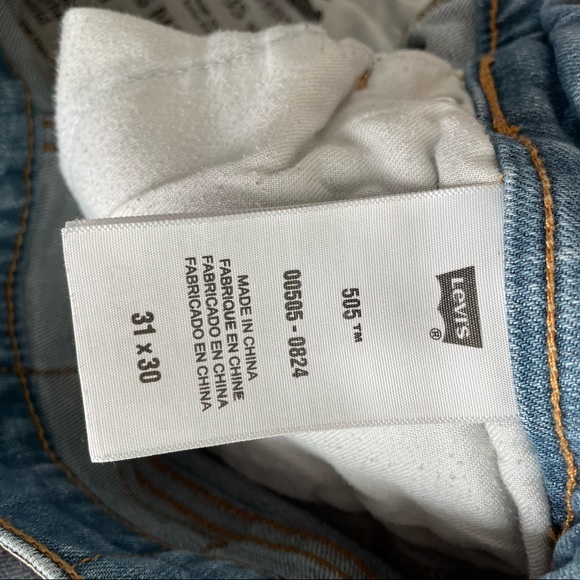 Levi Shorts DIY Cut 505 - Picture 7 of 8